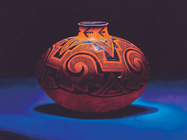 "St. Johns" Original Oil Copyright Patricia Dobson